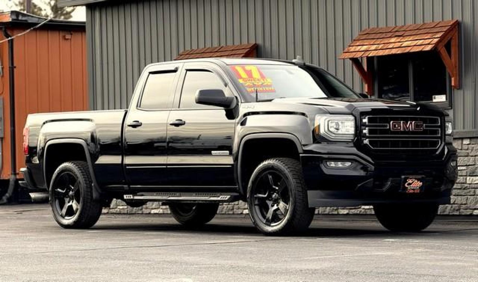 2017 BLACK GMC SIERRA 1500 (1GTV2LEC8HZ) with an V8,5.3L(325 CID),OHV engine, AUTOMATIC transmission, located at 14600 Frazho Road, Warren, MI, 48089, (586) 776-3400, 42.485996, -82.974220 - Photo#3