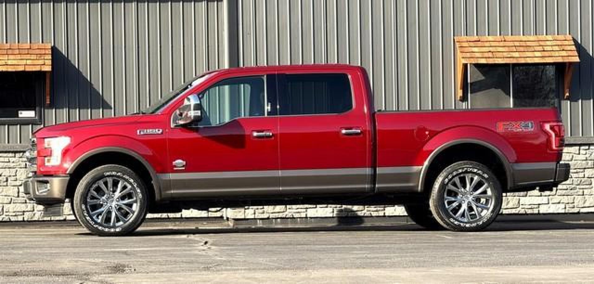 2017 MAROON FORD F-150 (1FTFW1EG4HF) with an V6,3.5L(213 CID),DOHC engine, AUTOMATIC transmission, located at 14600 Frazho Road, Warren, MI, 48089, (586) 776-3400, 42.485996, -82.974220 - Photo#0