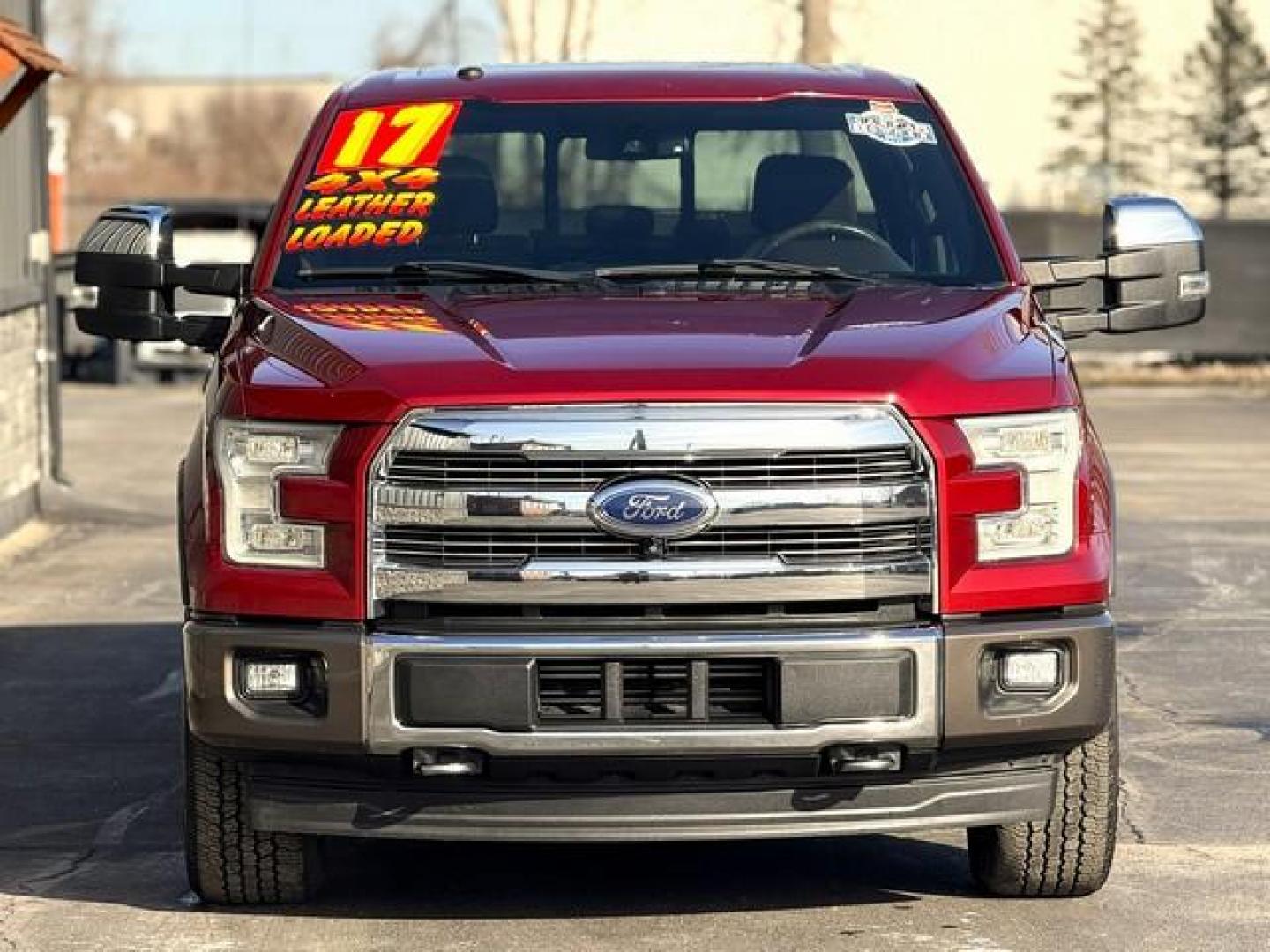 2017 MAROON FORD F-150 (1FTFW1EG4HF) with an V6,3.5L(213 CID),DOHC engine, AUTOMATIC transmission, located at 14600 Frazho Road, Warren, MI, 48089, (586) 776-3400, 42.485996, -82.974220 - Photo#4