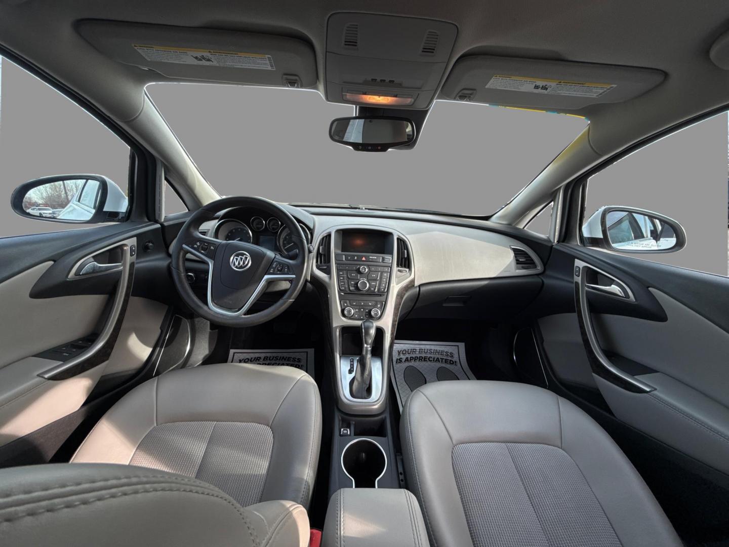 2014 WHITE BUICK VERANO (1G4PR5SK3E4) with an L4,2.4L(145 CID),DOHC engine, AUTOMATIC transmission, located at 14600 Frazho Road, Warren, MI, 48089, (586) 776-3400, 42.485996, -82.974220 - Photo#21