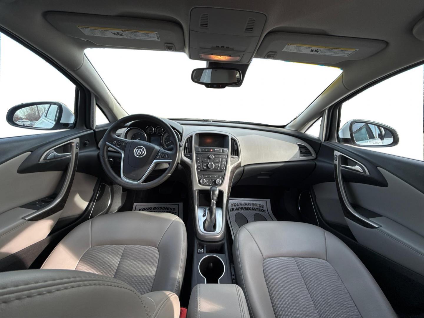 2014 WHITE BUICK VERANO (1G4PR5SK3E4) with an L4,2.4L(145 CID),DOHC engine, AUTOMATIC transmission, located at 14600 Frazho Road, Warren, MI, 48089, (586) 776-3400, 42.485996, -82.974220 - Photo#21