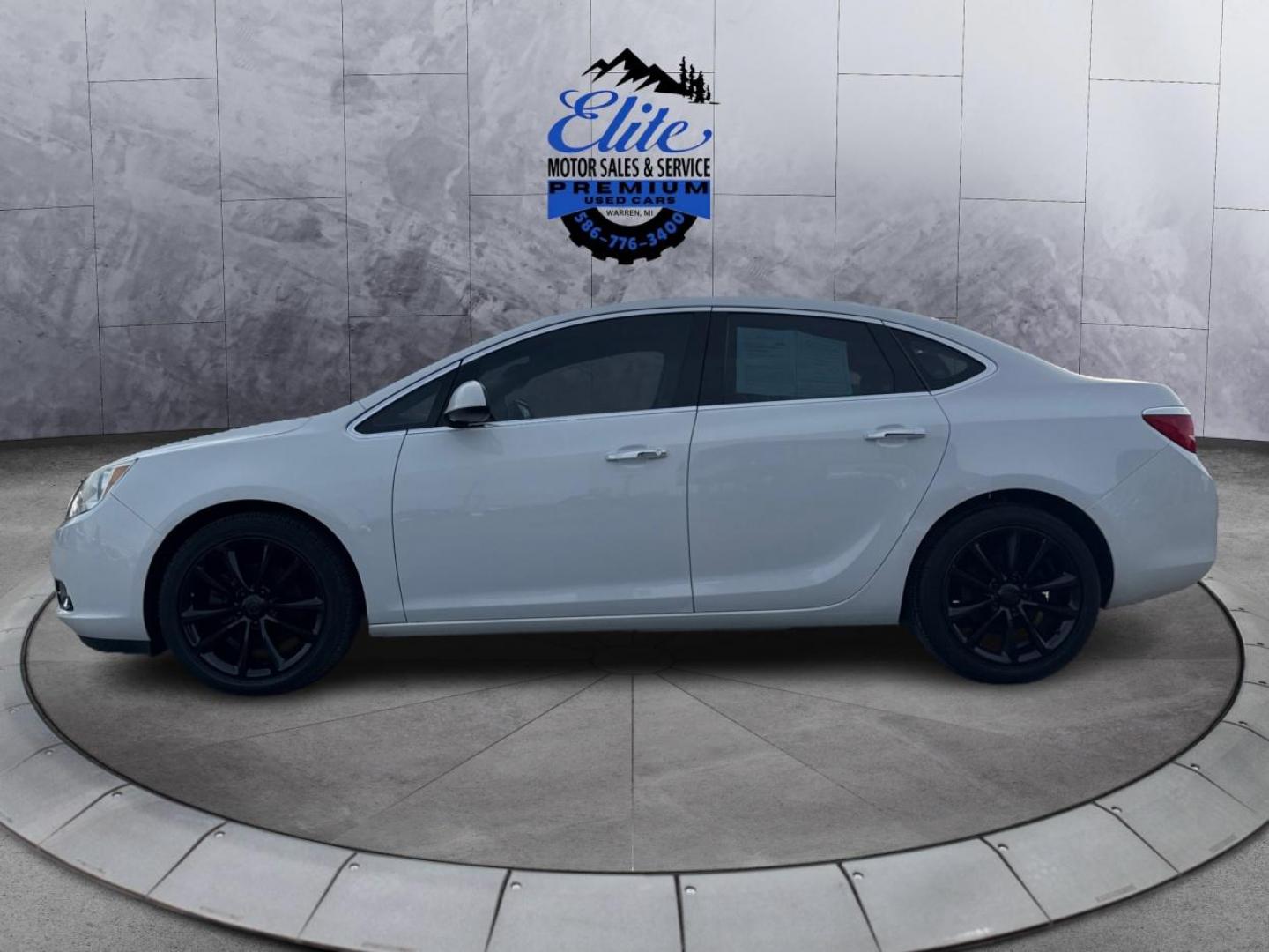 2014 WHITE BUICK VERANO (1G4PR5SK3E4) with an L4,2.4L(145 CID),DOHC engine, AUTOMATIC transmission, located at 14600 Frazho Road, Warren, MI, 48089, (586) 776-3400, 42.485996, -82.974220 - Photo#7