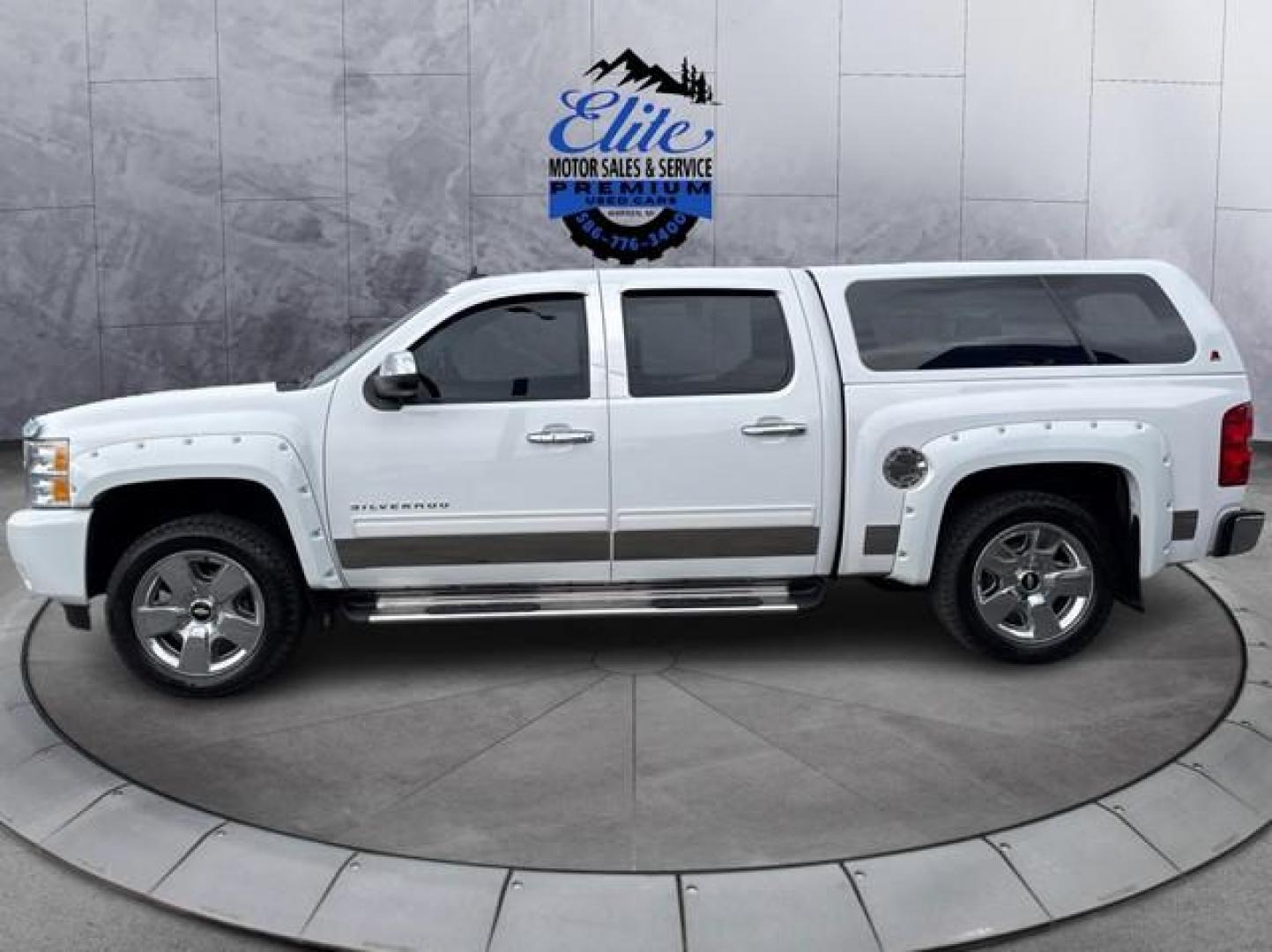 2011 WHITE CHEVROLET SILVERADO 1500 (3GCPKTE3XBG) with an V8,5.3L(325 CID),OHV engine, AUTOMATIC transmission, located at 14600 Frazho Road, Warren, MI, 48089, (586) 776-3400, 42.485996, -82.974220 - Photo#7