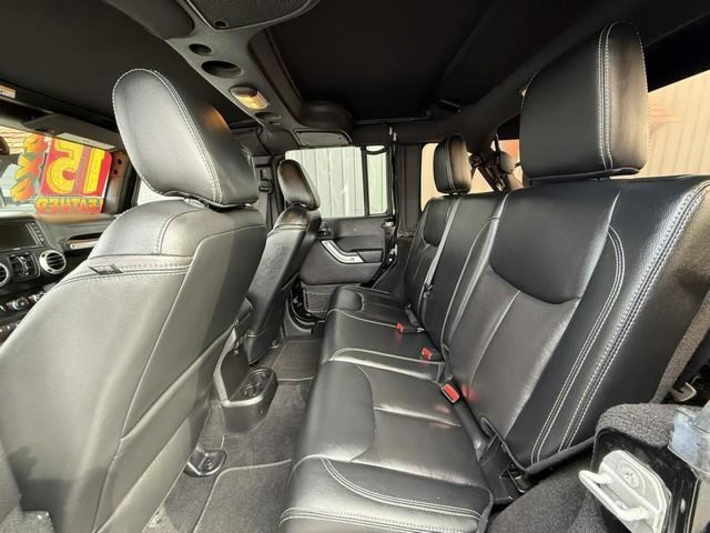 2015 BLACK JEEP WRANGLER (1C4HJWFGXFL) with an V6,3.6L(220 CID),DOHC engine, AUTOMATIC transmission, located at 14600 Frazho Road, Warren, MI, 48089, (586) 776-3400, 42.485996, -82.974220 - Photo#8