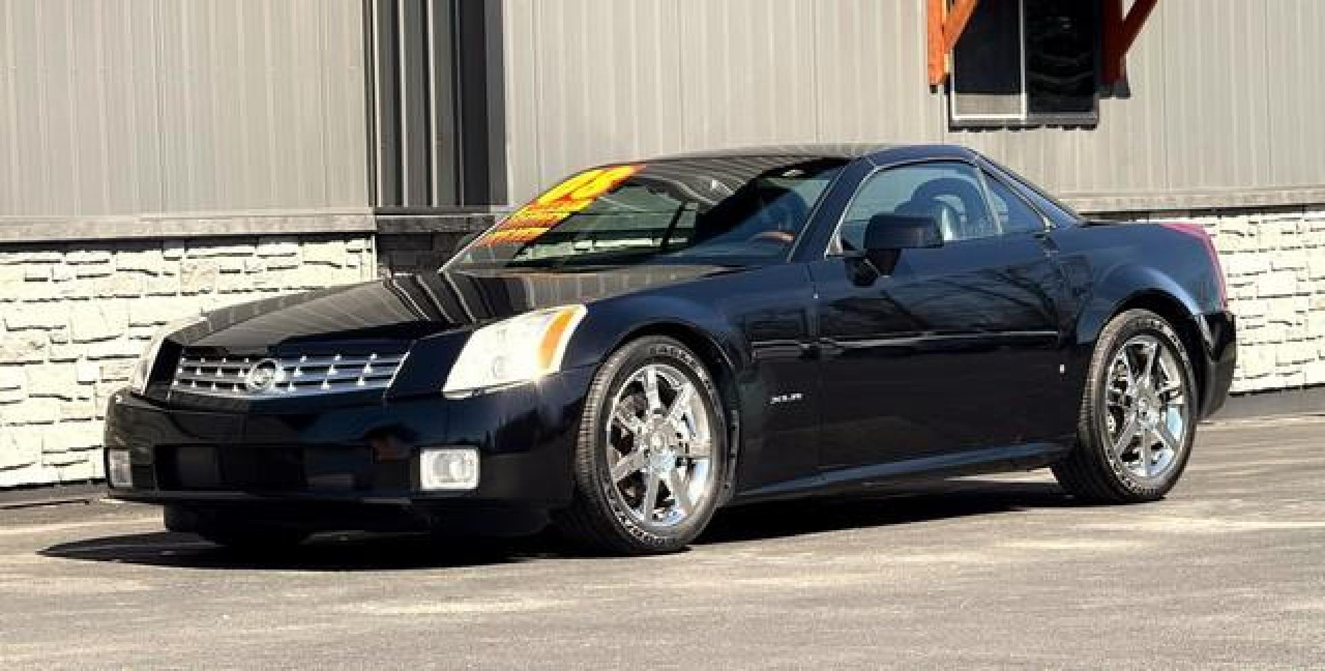 2008 BLACK CADILLAC XLR (1G6YV36A785) with an V8,4.6L(281 CID),DOHC engine, AUTOMATIC transmission, located at 14600 Frazho Road, Warren, MI, 48089, (586) 776-3400, 42.485996, -82.974220 - Photo#1
