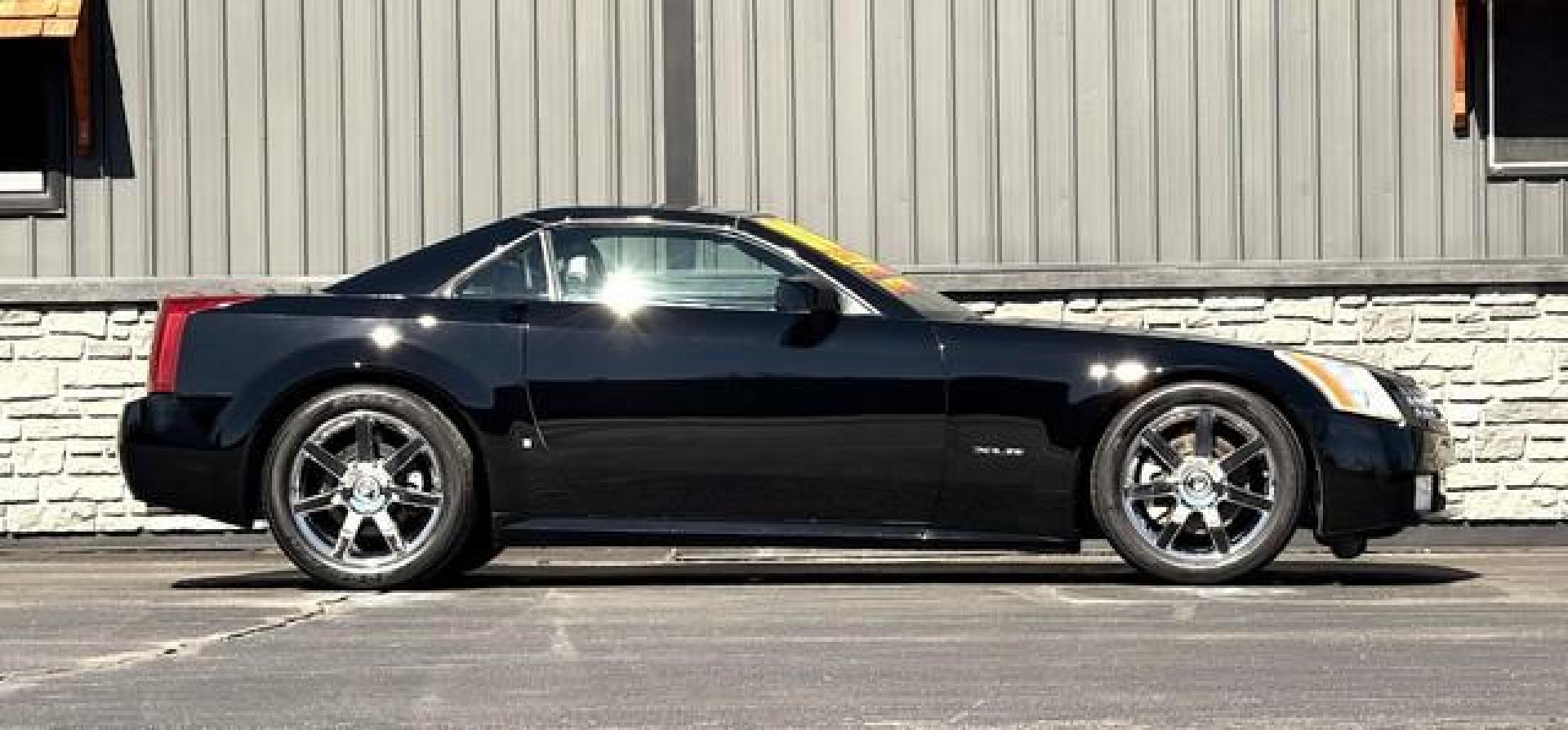 2008 BLACK CADILLAC XLR (1G6YV36A785) with an V8,4.6L(281 CID),DOHC engine, AUTOMATIC transmission, located at 14600 Frazho Road, Warren, MI, 48089, (586) 776-3400, 42.485996, -82.974220 - Photo#2