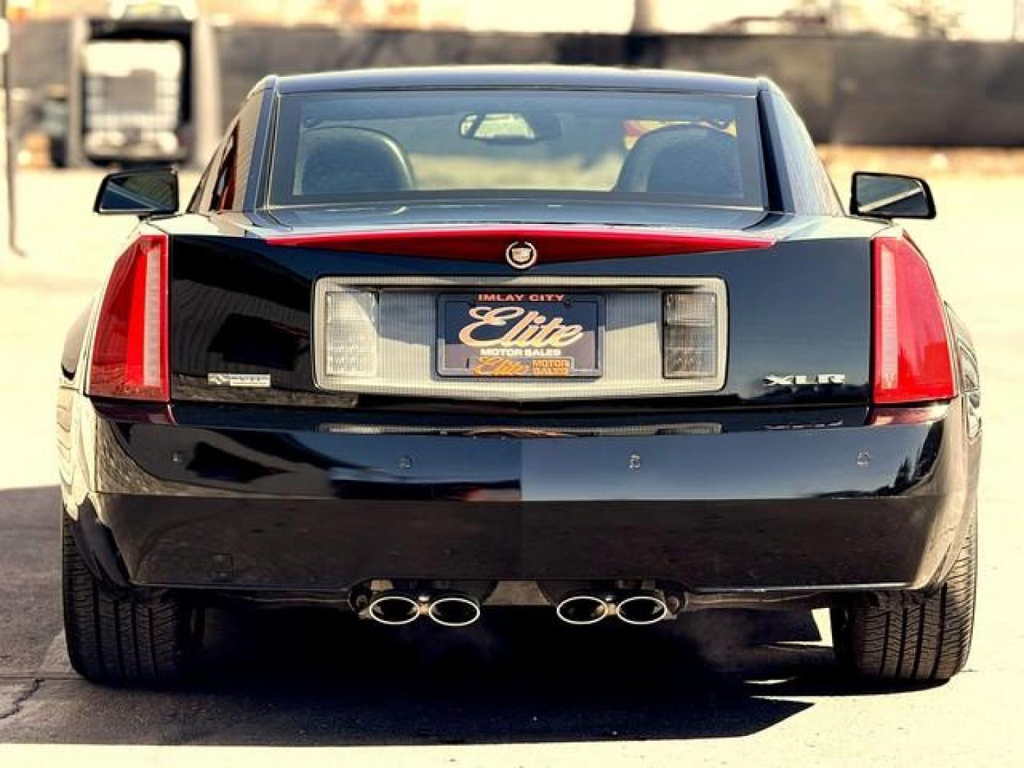 2008 BLACK CADILLAC XLR (1G6YV36A785) with an V8,4.6L(281 CID),DOHC engine, AUTOMATIC transmission, located at 14600 Frazho Road, Warren, MI, 48089, (586) 776-3400, 42.485996, -82.974220 - Photo#5