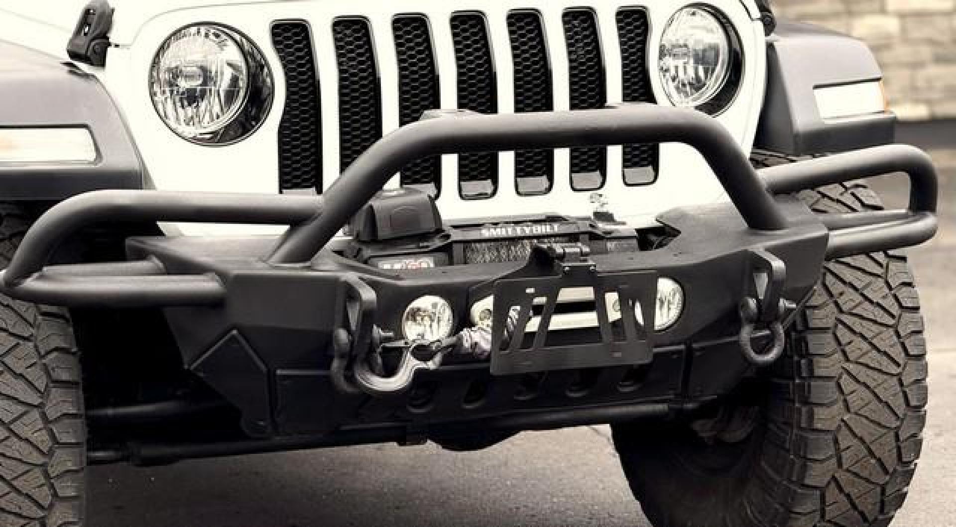 2020 WHITE JEEP WRANGLER (1C4HJXDGXLW) with an V6,3.6L(220 CID),DOHC engine, AUTOMATIC transmission, located at 14600 Frazho Road, Warren, MI, 48089, (586) 776-3400, 42.485996, -82.974220 - Photo#5