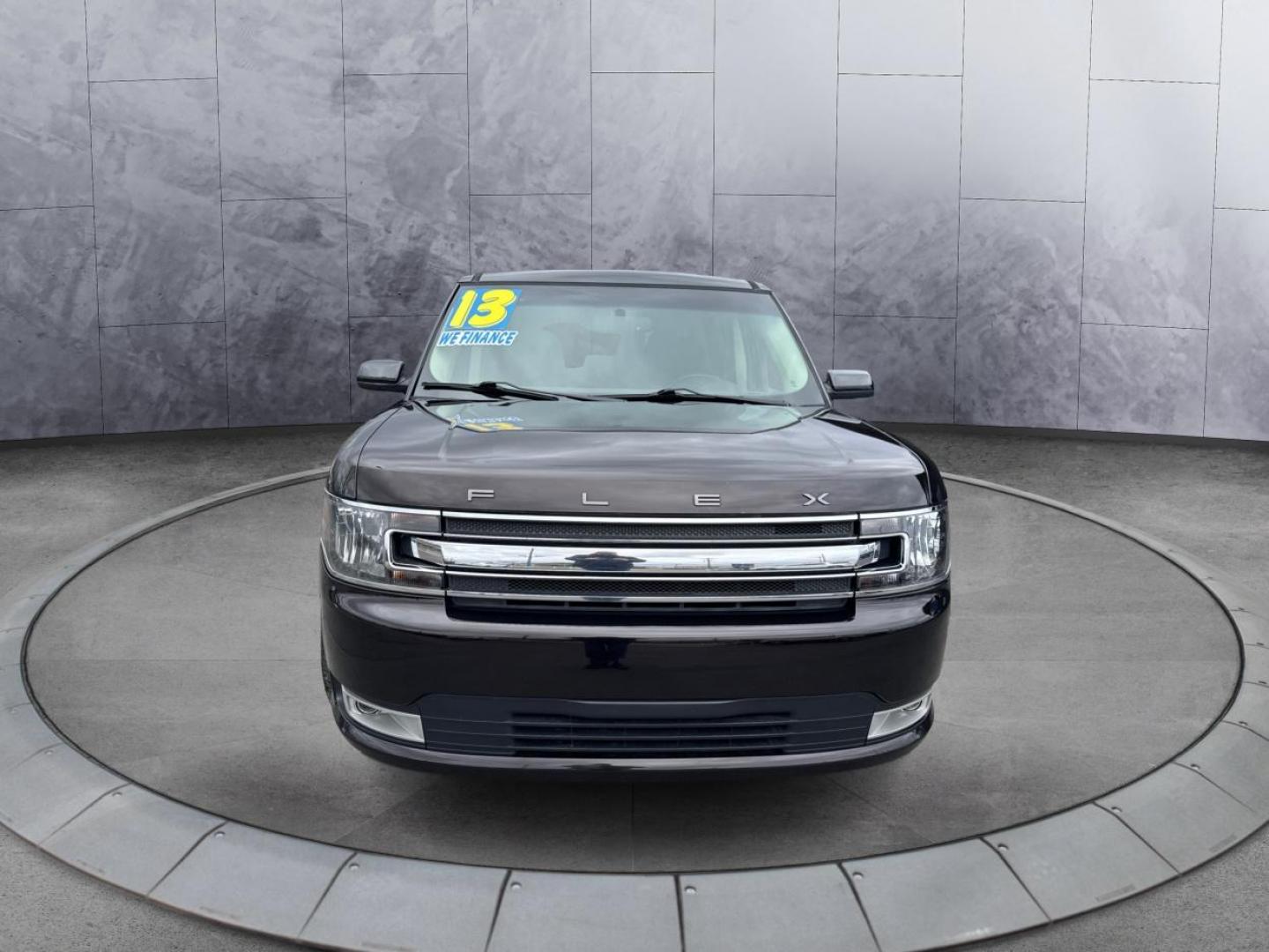 2013 BLACK FORD FLEX (2FMGK5C80DB) with an V6,3.5L(213 CID),DOHC engine, AUTOMATIC transmission, located at 14600 Frazho Road, Warren, MI, 48089, (586) 776-3400, 42.485996, -82.974220 - Photo#1