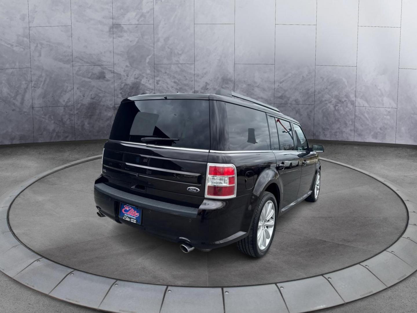 2013 BLACK FORD FLEX (2FMGK5C80DB) with an V6,3.5L(213 CID),DOHC engine, AUTOMATIC transmission, located at 14600 Frazho Road, Warren, MI, 48089, (586) 776-3400, 42.485996, -82.974220 - Photo#4