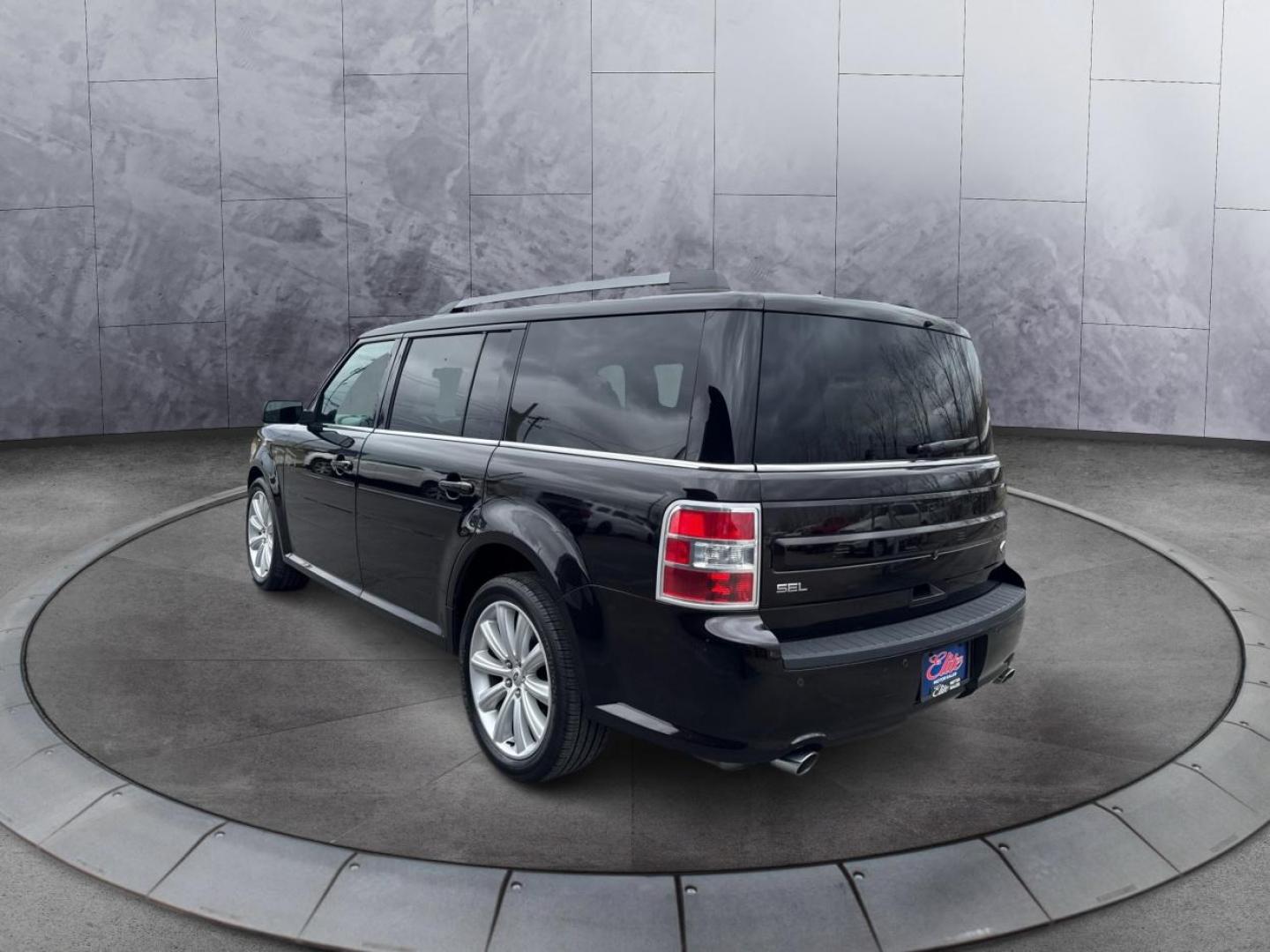 2013 BLACK FORD FLEX (2FMGK5C80DB) with an V6,3.5L(213 CID),DOHC engine, AUTOMATIC transmission, located at 14600 Frazho Road, Warren, MI, 48089, (586) 776-3400, 42.485996, -82.974220 - Photo#6