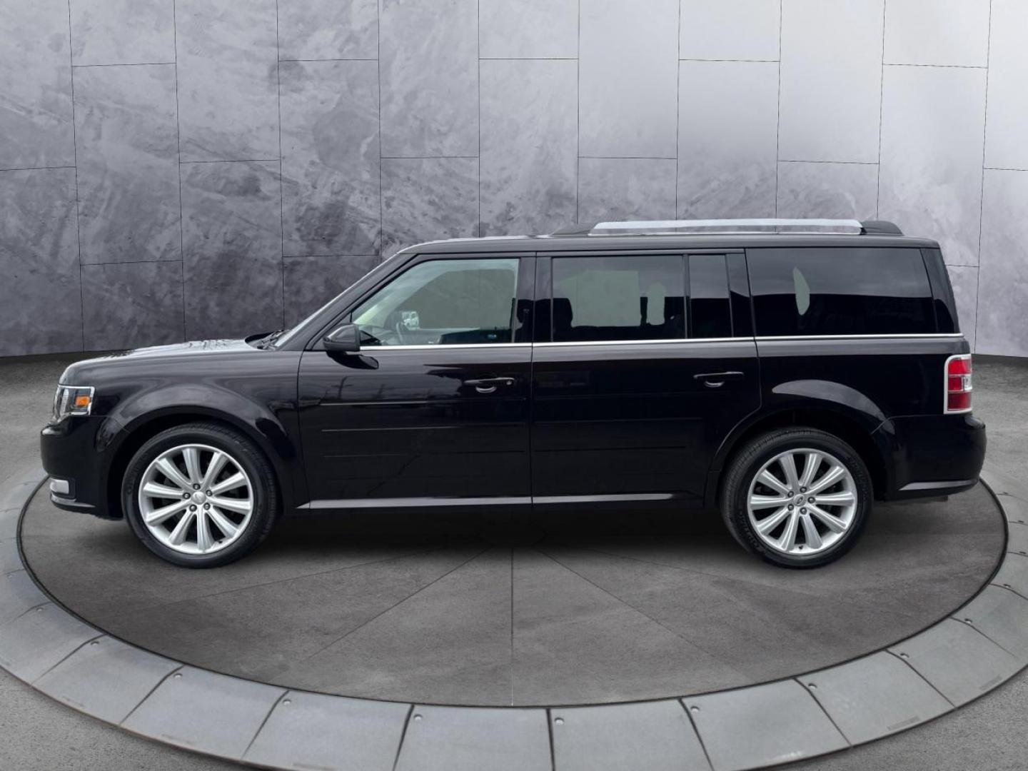 2013 BLACK FORD FLEX (2FMGK5C80DB) with an V6,3.5L(213 CID),DOHC engine, AUTOMATIC transmission, located at 14600 Frazho Road, Warren, MI, 48089, (586) 776-3400, 42.485996, -82.974220 - Photo#7