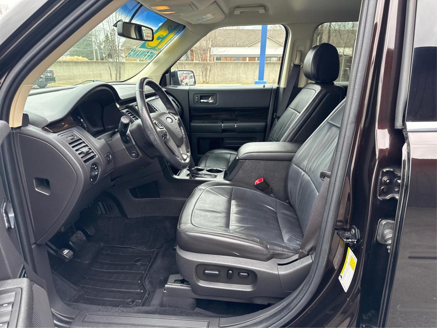 2013 BLACK FORD FLEX (2FMGK5C80DB) with an V6,3.5L(213 CID),DOHC engine, AUTOMATIC transmission, located at 14600 Frazho Road, Warren, MI, 48089, (586) 776-3400, 42.485996, -82.974220 - Photo#8