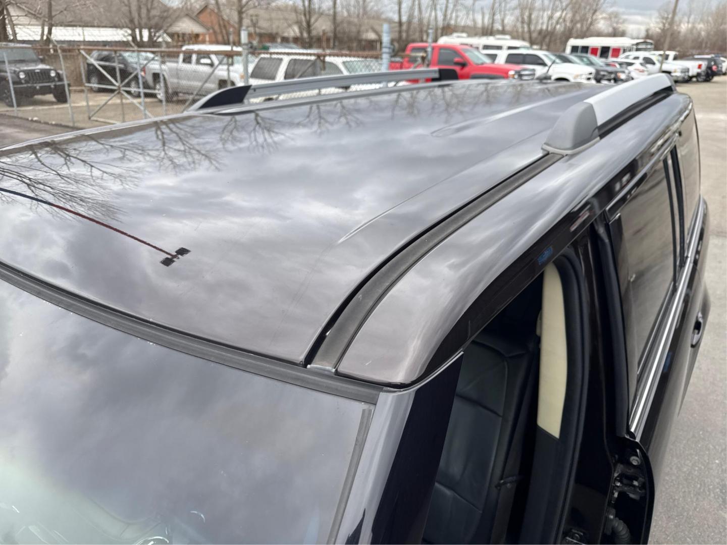 2013 BLACK FORD FLEX (2FMGK5C80DB) with an V6,3.5L(213 CID),DOHC engine, AUTOMATIC transmission, located at 14600 Frazho Road, Warren, MI, 48089, (586) 776-3400, 42.485996, -82.974220 - Photo#11