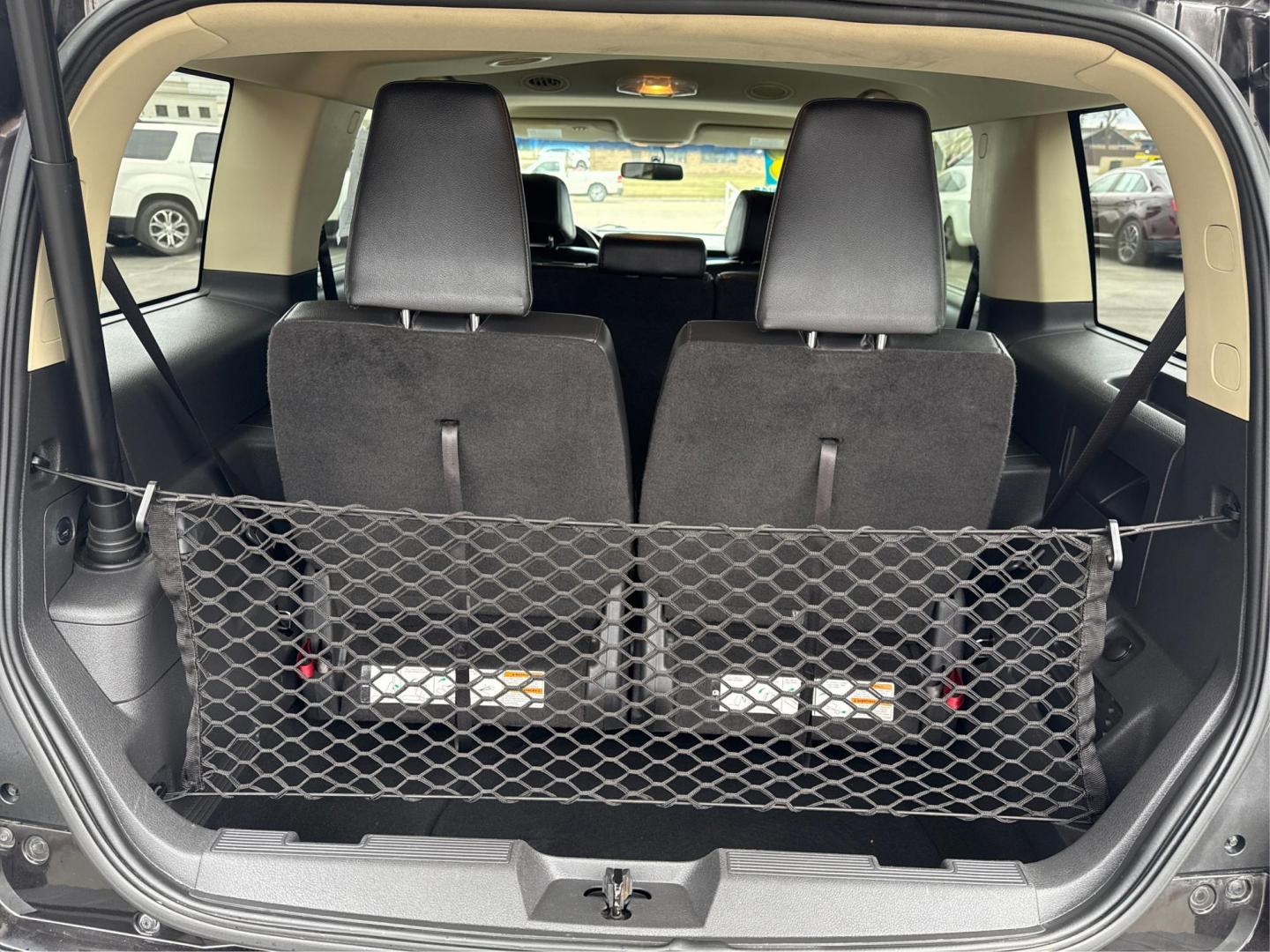 2013 BLACK FORD FLEX (2FMGK5C80DB) with an V6,3.5L(213 CID),DOHC engine, AUTOMATIC transmission, located at 14600 Frazho Road, Warren, MI, 48089, (586) 776-3400, 42.485996, -82.974220 - Photo#12