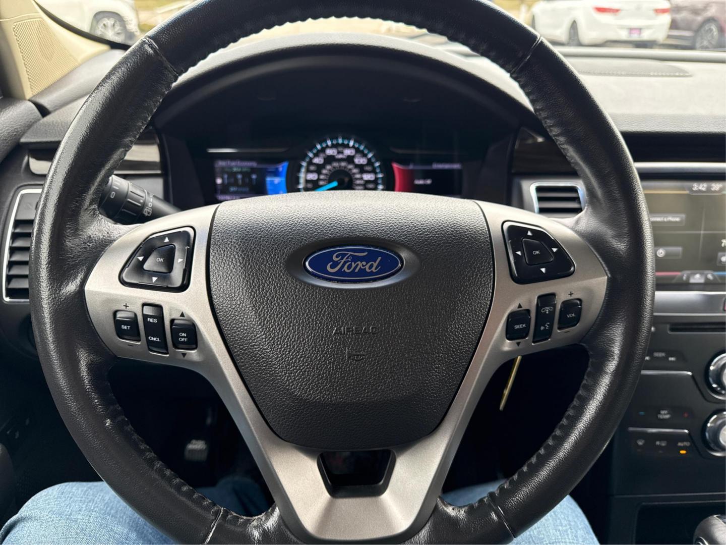 2013 BLACK FORD FLEX (2FMGK5C80DB) with an V6,3.5L(213 CID),DOHC engine, AUTOMATIC transmission, located at 14600 Frazho Road, Warren, MI, 48089, (586) 776-3400, 42.485996, -82.974220 - Photo#16