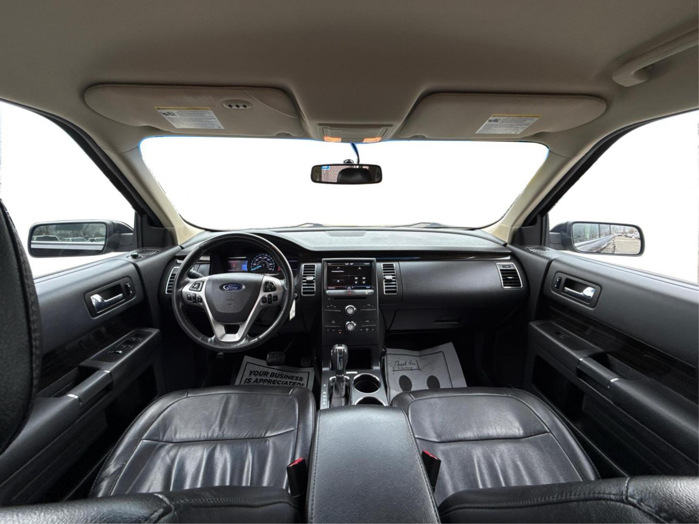 2013 BLACK FORD FLEX (2FMGK5C80DB) with an V6,3.5L(213 CID),DOHC engine, AUTOMATIC transmission, located at 14600 Frazho Road, Warren, MI, 48089, (586) 776-3400, 42.485996, -82.974220 - Photo#21