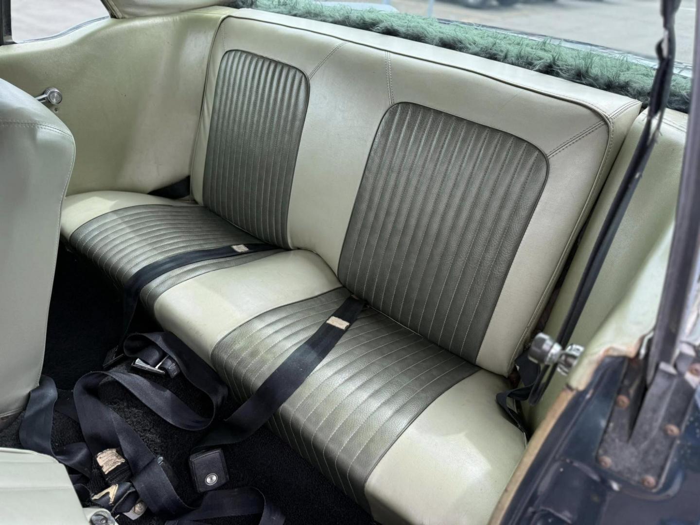 1968 GREEN /GREEN FORD MUSTANG DELUXE (8F01C134514) with an 289 CI V-8 engine, AUTOMATIC transmission, located at 14600 Frazho Road, Warren, MI, 48089, (586) 776-3400, 42.485996, -82.974220 - Photo#9