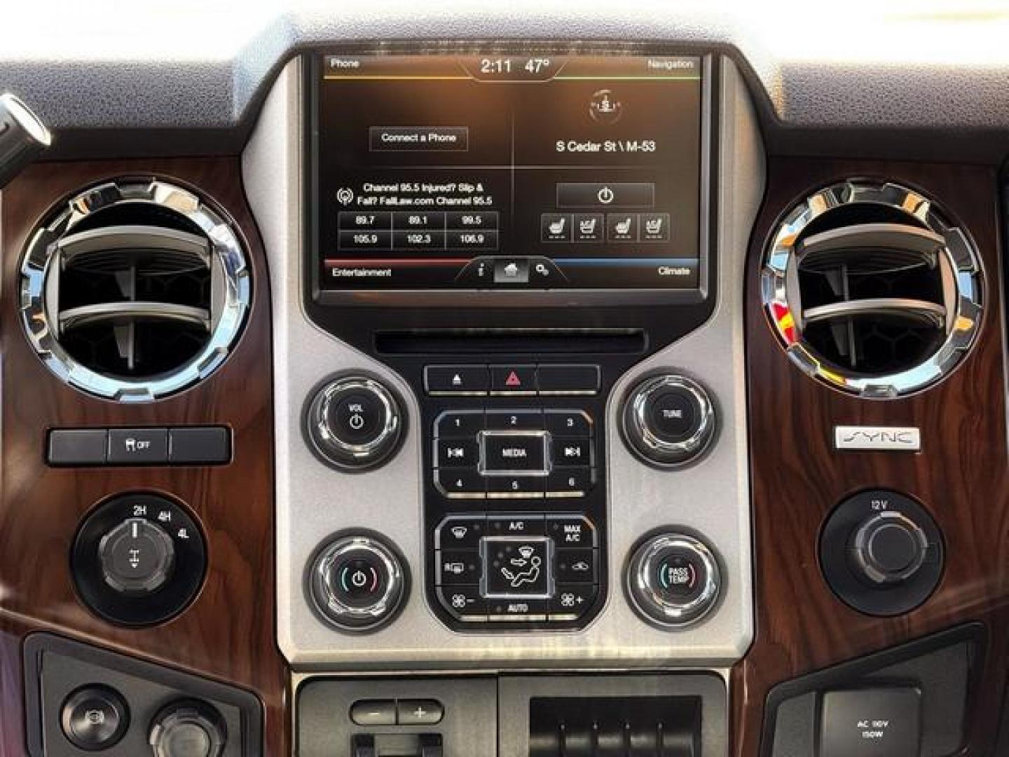 2016 BROWN FORD F-250 SUPER DUTY (1FT7W2BTXGE) with an V8,6.7L(406 CID),OHV engine, AUTOMATIC transmission, located at 14600 Frazho Road, Warren, MI, 48089, (586) 776-3400, 42.485996, -82.974220 - Photo#12