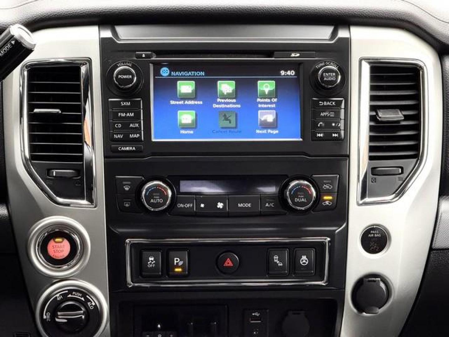 2018 WHITE NISSAN TITAN (1N6AA1E5XJN) with an V8,5.6L( CID),DOHC engine, AUTOMATIC transmission, located at 14600 Frazho Road, Warren, MI, 48089, (586) 776-3400, 42.485996, -82.974220 - Photo#14