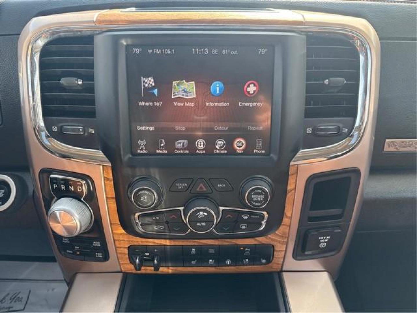 2016 WHITE RAM 1500 LONGHORN/LIMITED (1C6RR7PT5GS) with an V8,5.7L(345 CID),OHV engine, AUTOMATIC transmission, located at 14600 Frazho Road, Warren, MI, 48089, (586) 776-3400, 42.485996, -82.974220 - Photo#13