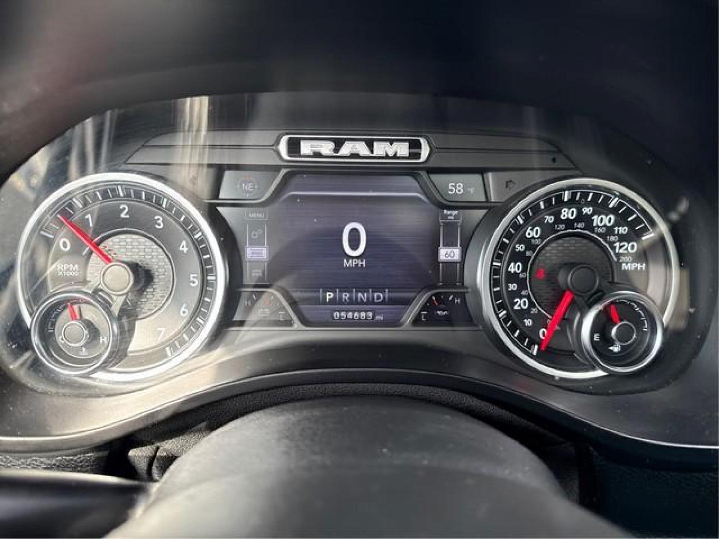 2019 BLACK RAM 1500 (1C6SRFFT5KN) with an V8,5.7L(345 CID),OHV engine, AUTOMATIC transmission, located at 14600 Frazho Road, Warren, MI, 48089, (586) 776-3400, 42.485996, -82.974220 - Photo#14