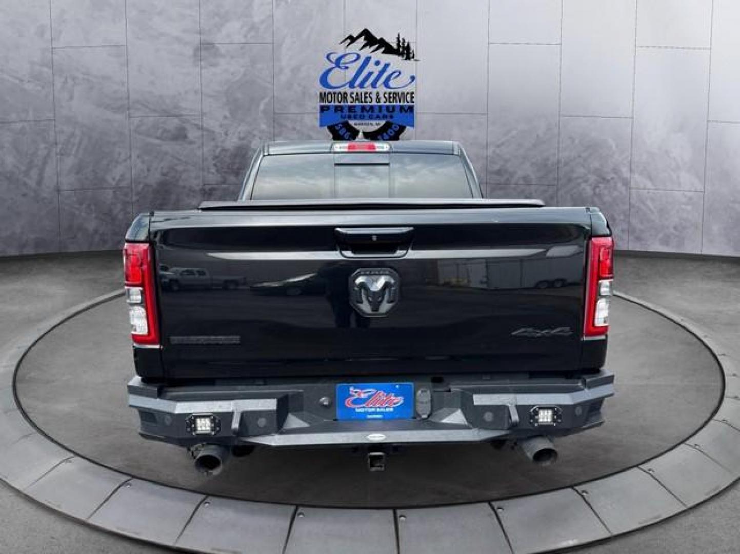 2019 BLACK RAM 1500 (1C6SRFFT5KN) with an V8,5.7L(345 CID),OHV engine, AUTOMATIC transmission, located at 14600 Frazho Road, Warren, MI, 48089, (586) 776-3400, 42.485996, -82.974220 - Photo#5