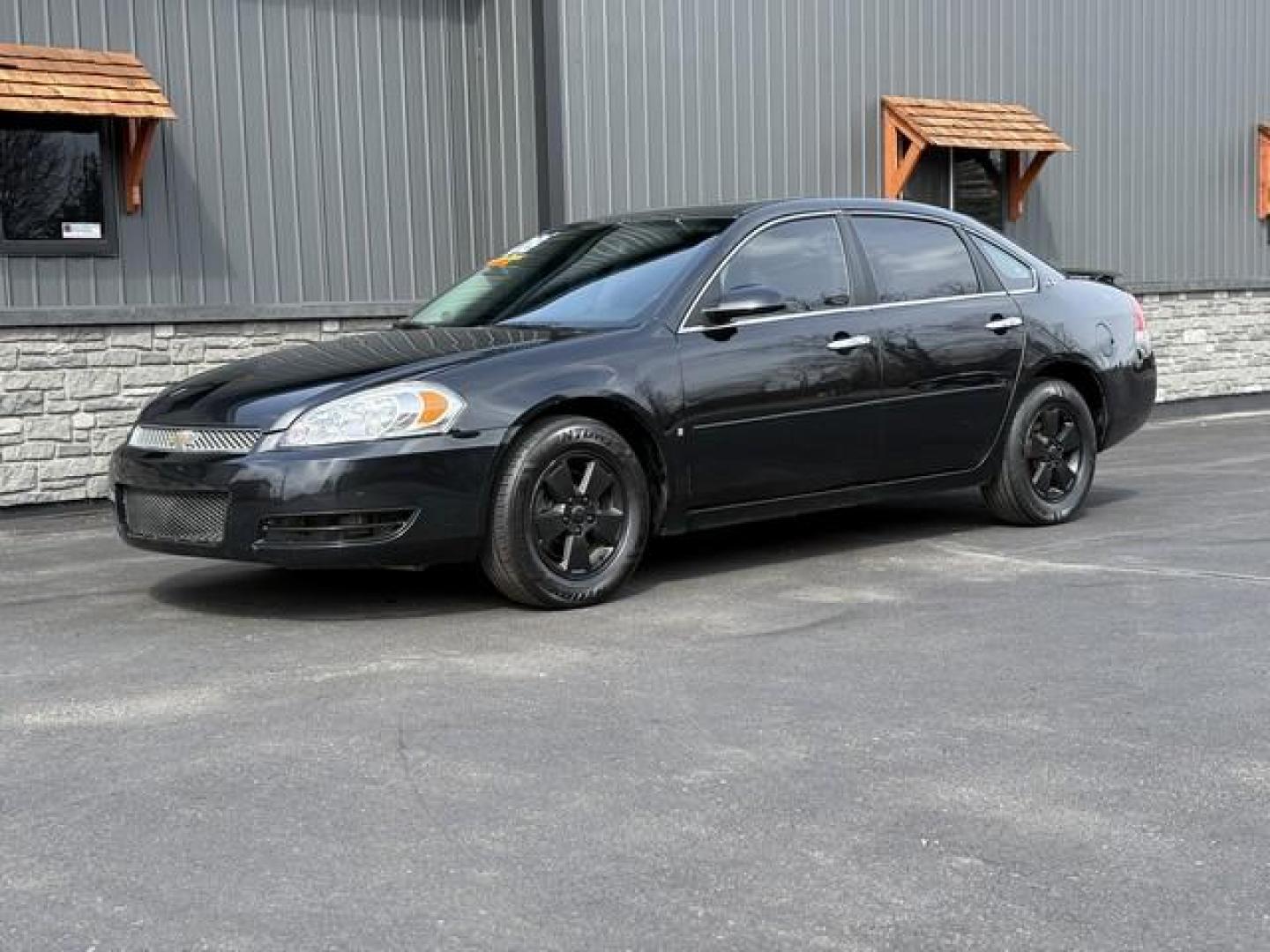 2008 BLACK CHEVROLET IMPALA (2G1WT58KX81) with an V6,3.5L(213 CID),OHV engine, AUTOMATIC transmission, located at 14600 Frazho Road, Warren, MI, 48089, (586) 776-3400, 42.485996, -82.974220 - Photo#1