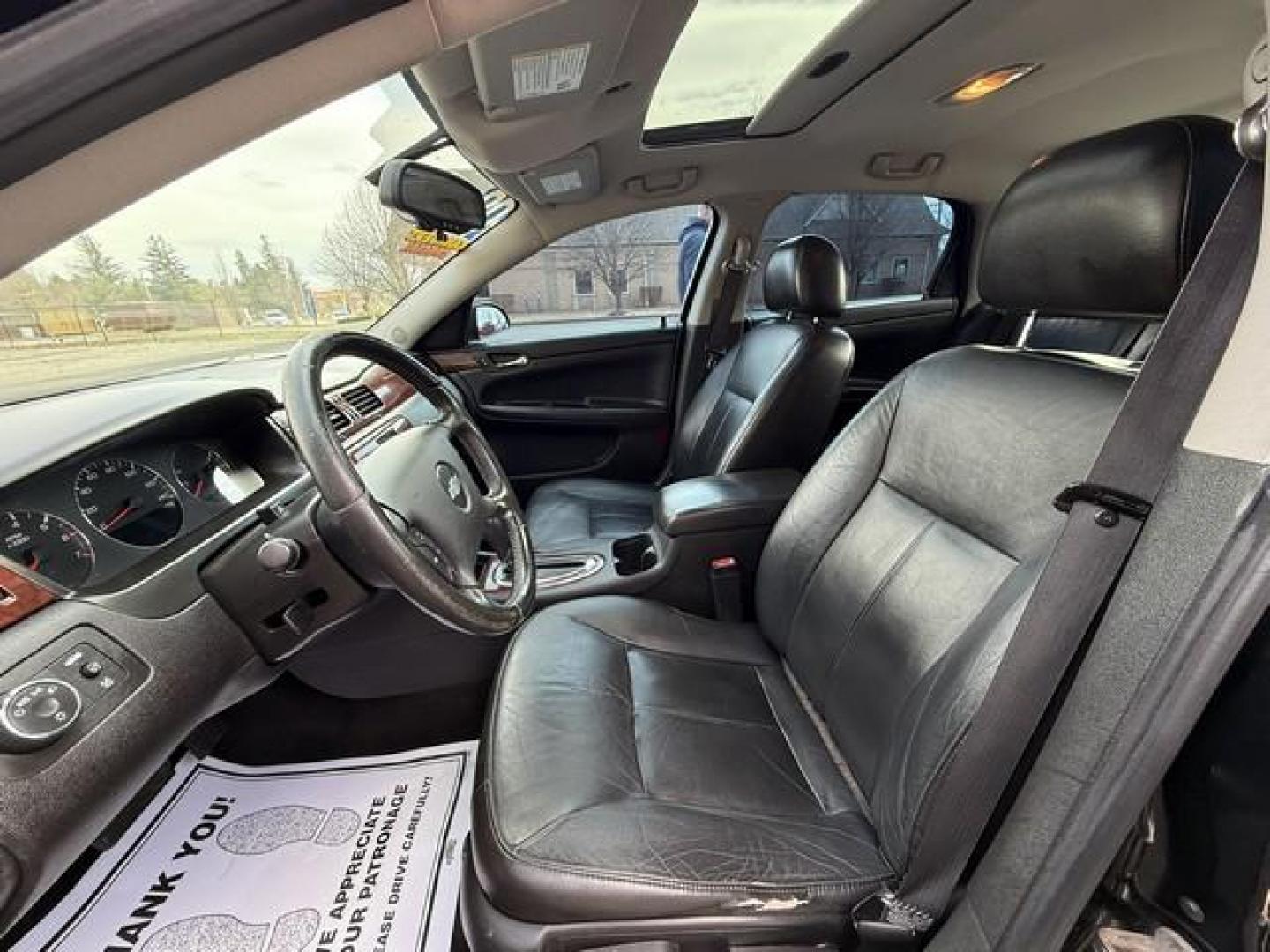 2008 BLACK CHEVROLET IMPALA (2G1WT58KX81) with an V6,3.5L(213 CID),OHV engine, AUTOMATIC transmission, located at 14600 Frazho Road, Warren, MI, 48089, (586) 776-3400, 42.485996, -82.974220 - Photo#6