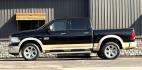 2012 BLACK RAM 1500 LONGHORN (1C6RD7PT9CS) with an V8,5.7L(345 CID),OHV engine, AUTOMATIC transmission, located at 14600 Frazho Road, Warren, MI, 48089, (586) 776-3400, 42.485996, -82.974220 - Photo#1