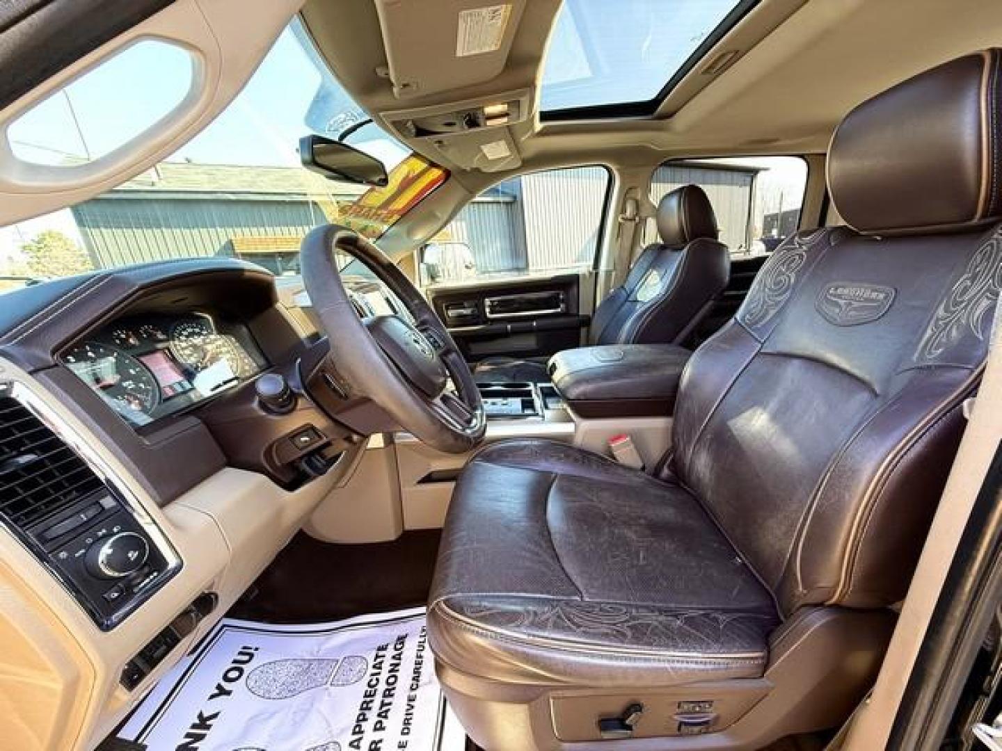 2012 BLACK RAM 1500 LONGHORN (1C6RD7PT9CS) with an V8,5.7L(345 CID),OHV engine, AUTOMATIC transmission, located at 14600 Frazho Road, Warren, MI, 48089, (586) 776-3400, 42.485996, -82.974220 - Photo#7