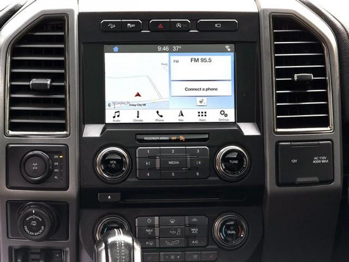 2017 SILVER FORD F-150 (1FTFW1RG3HF) with an V6,3.5L(213 CID),DOHC engine, AUTOMATIC transmission, located at 14600 Frazho Road, Warren, MI, 48089, (586) 776-3400, 42.485996, -82.974220 - Photo#13