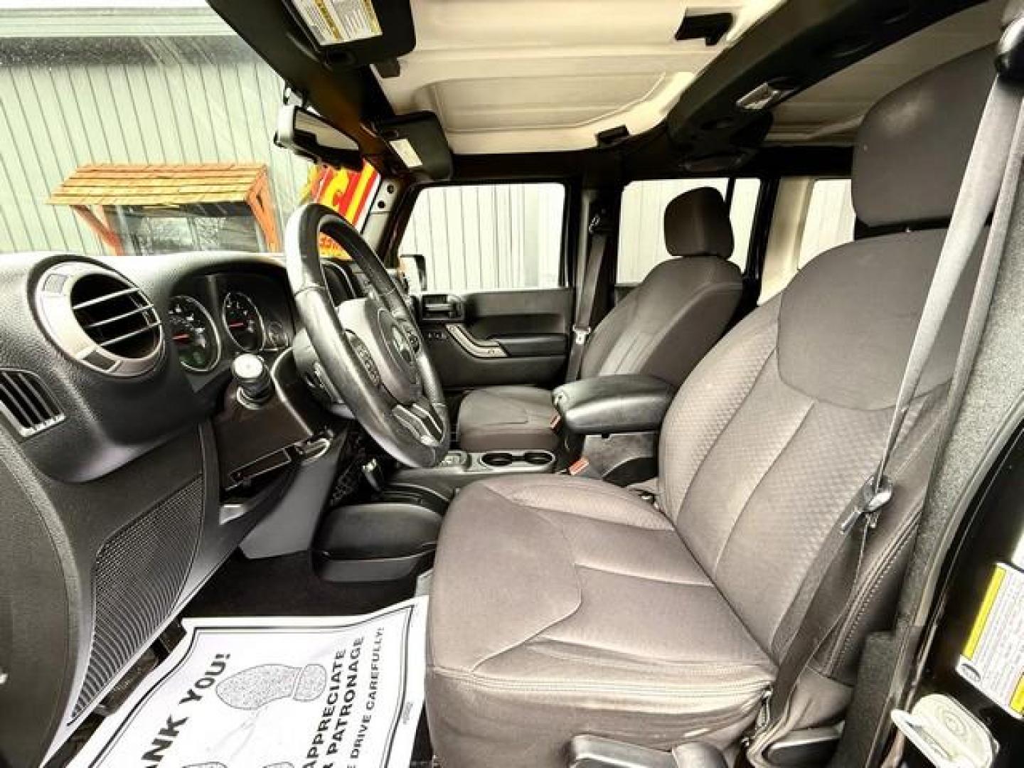 2013 BLACK JEEP WRANGLER (1C4BJWDG7DL) with an V6,3.6L(220 CID),DOHC engine, AUTOMATIC transmission, located at 14600 Frazho Road, Warren, MI, 48089, (586) 776-3400, 42.485996, -82.974220 - Photo#8