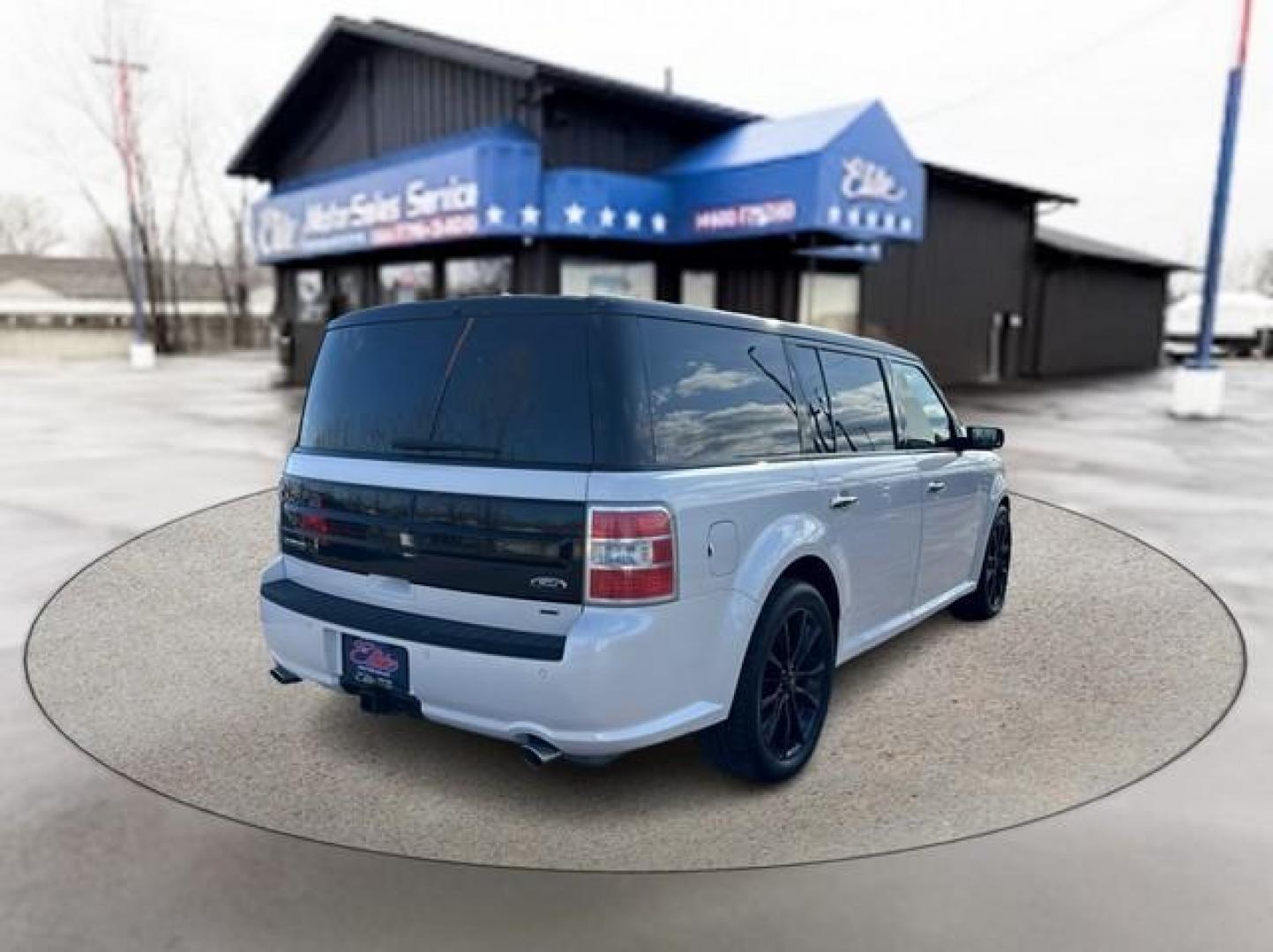 2019 WHITE FORD FLEX (2FMHK6D88KB) with an V6,3.5L(213 CID),DOHC engine, AUTOMATIC transmission, located at 14600 Frazho Road, Warren, MI, 48089, (586) 776-3400, 42.485996, -82.974220 - Photo#4
