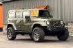 2015 GREEN JEEP WRANGLER (1C4BJWEG4FL) with an V6,3.6L(220 CID),DOHC engine, AUTOMATIC transmission, located at 14600 Frazho Road, Warren, MI, 48089, (586) 776-3400, 42.485996, -82.974220 - Photo#2