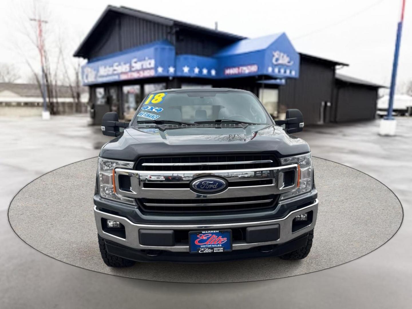 2018 GREEN FORD F-150 (1FTFW1E51JK) with an V8,5.0L(302 CID),DOHC engine, AUTOMATIC transmission, located at 14600 Frazho Road, Warren, MI, 48089, (586) 776-3400, 42.485996, -82.974220 - Photo#1
