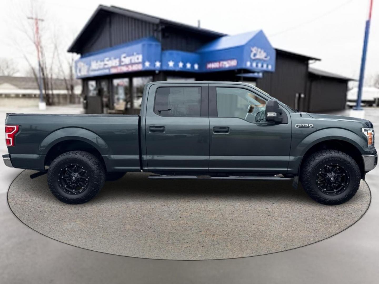 2018 GREEN FORD F-150 (1FTFW1E51JK) with an V8,5.0L(302 CID),DOHC engine, AUTOMATIC transmission, located at 14600 Frazho Road, Warren, MI, 48089, (586) 776-3400, 42.485996, -82.974220 - Photo#3