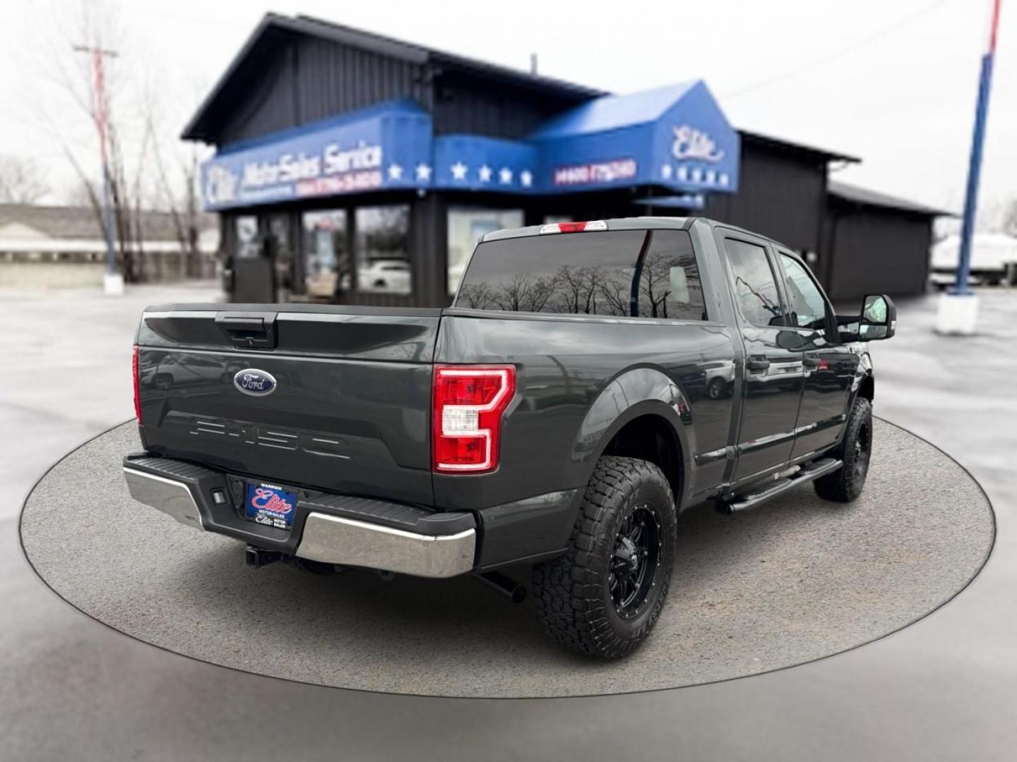 2018 GREEN FORD F-150 (1FTFW1E51JK) with an V8,5.0L(302 CID),DOHC engine, AUTOMATIC transmission, located at 14600 Frazho Road, Warren, MI, 48089, (586) 776-3400, 42.485996, -82.974220 - Photo#4