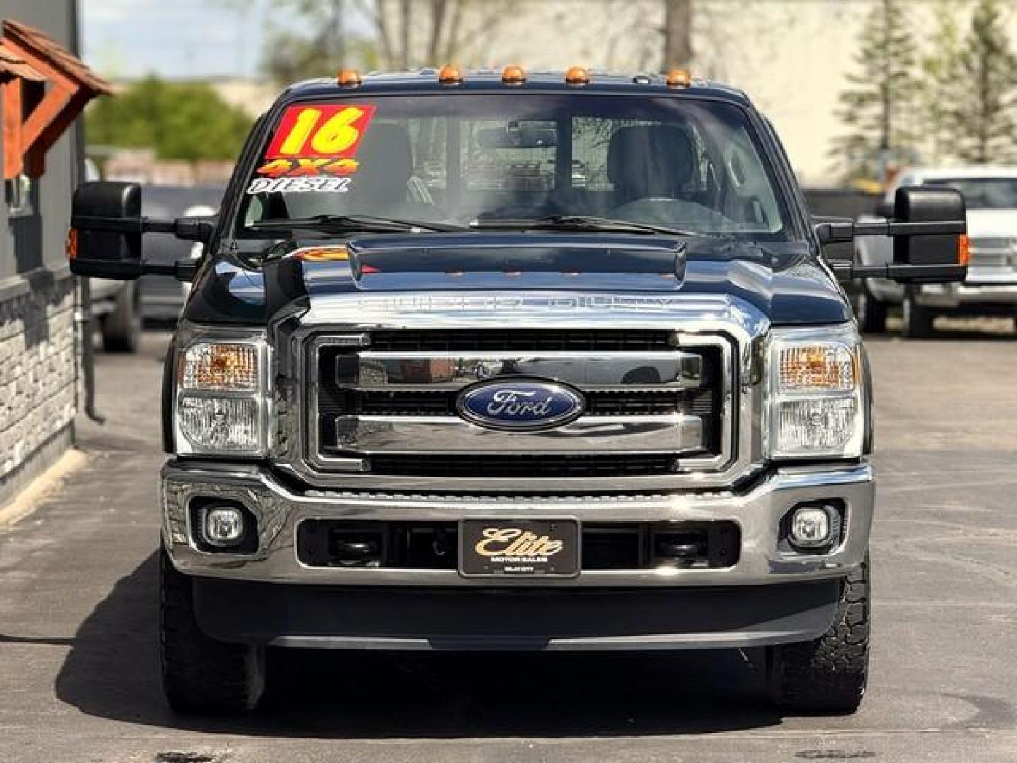 2016 GREEN FORD F-350 SUPER DUTY (1FT8W3BT7GE) with an V8,6.7L(406 CID),OHV engine, AUTOMATIC transmission, located at 14600 Frazho Road, Warren, MI, 48089, (586) 776-3400, 42.485996, -82.974220 - Photo#3