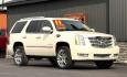 2011 WHITE CADILLAC ESCALADE (1GYS4DEF1BR) with an V8,6.2L(376 CID),OHV engine, AUTOMATIC transmission, located at 14600 Frazho Road, Warren, MI, 48089, (586) 776-3400, 42.485996, -82.974220 - Photo#1