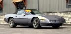 1990 METALLIC BLUE CHEVROLET CORVETTE (1G1YY3385L5) with an V8,5.7L(350 CID),OHV engine, AUTOMATIC transmission, located at 14600 Frazho Road, Warren, MI, 48089, (586) 776-3400, 42.485996, -82.974220 - Photo#0