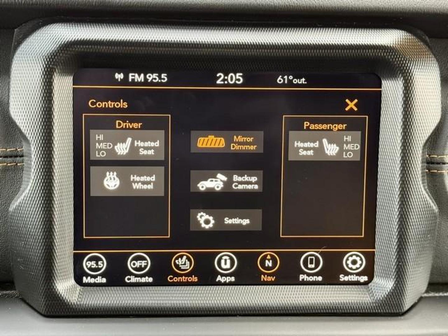 2023 SILVER JEEP WRANGLER (1C4HJXEG8PW) with an V6,3.6L(220 CID), engine, AUTOMATIC transmission, located at 14600 Frazho Road, Warren, MI, 48089, (586) 776-3400, 42.485996, -82.974220 - Photo#14