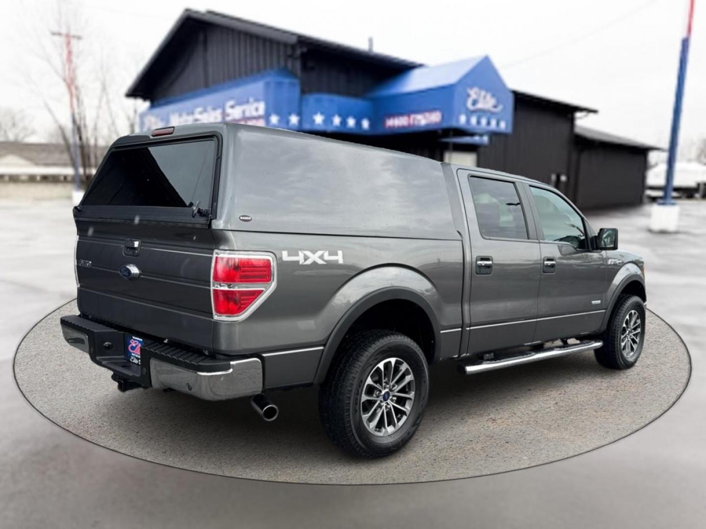 2013 STERLING GREY METALLIC FORD F-150 (1FTFW1ET6DF) with an V6,3.5L(213 CID),DOHC engine, AUTOMATIC transmission, located at 14600 Frazho Road, Warren, MI, 48089, (586) 776-3400, 42.485996, -82.974220 - Photo#4