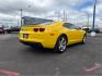 2011 YELLOW CHEVROLET CAMARO (2G1FK1EJ0B9) with an V8,6.2L(376 CID),OHV engine, AUTOMATIC transmission, located at 14600 Frazho Road, Warren, MI, 48089, (586) 776-3400, 42.485996, -82.974220 - Photo#4