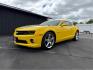 2011 YELLOW CHEVROLET CAMARO (2G1FK1EJ0B9) with an V8,6.2L(376 CID),OHV engine, AUTOMATIC transmission, located at 14600 Frazho Road, Warren, MI, 48089, (586) 776-3400, 42.485996, -82.974220 - Photo#0