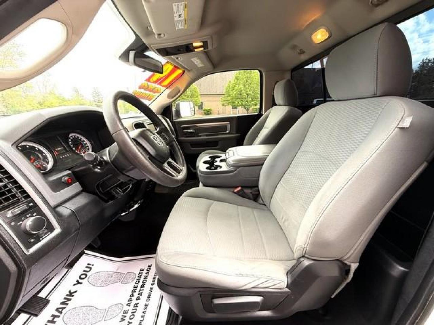 2014 WHITE RAM 1500 (3C6JR7ET2EG) with an V8,5.7L(345 CID),OHV engine, AUTOMATIC transmission, located at 14600 Frazho Road, Warren, MI, 48089, (586) 776-3400, 42.485996, -82.974220 - Photo#7