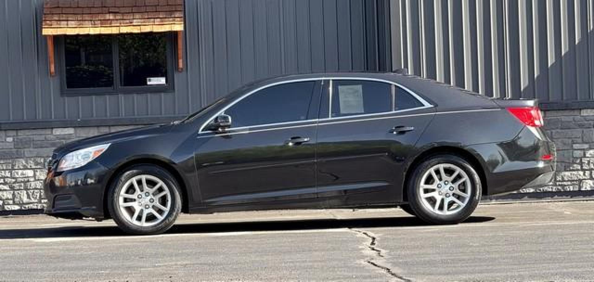2014 BLACK CHEVROLET MALIBU (1G11C5SL3EF) with an L4,2.5L(150 CID),DOHC engine, AUTOMATIC transmission, located at 14600 Frazho Road, Warren, MI, 48089, (586) 776-3400, 42.485996, -82.974220 - Photo#2