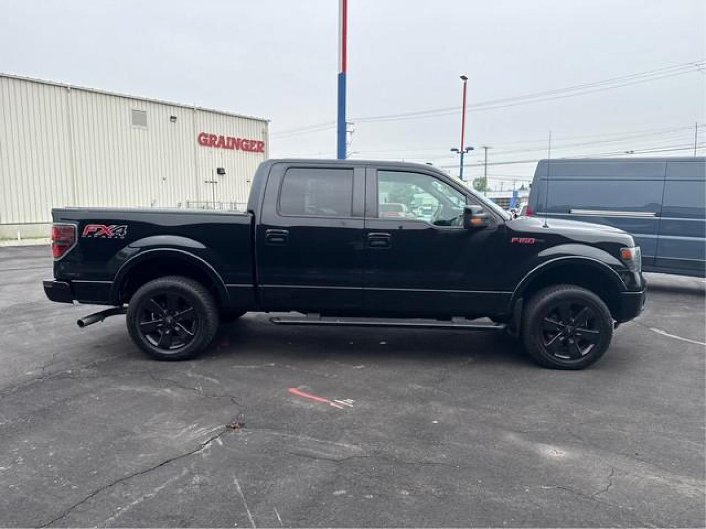 2014 BLACK FORD F-150 (1FTFW1EF7EF) with an V8,5.0L(302 CID),DOHC engine, AUTOMATIC transmission, located at 14600 Frazho Road, Warren, MI, 48089, (586) 776-3400, 42.485996, -82.974220 - Photo#4