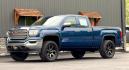 2017 BLUE GMC SIERRA 1500 (1GTV2LEH3HZ) with an V6,4.3L(262 CID),OHV engine, AUTOMATIC transmission, located at 14600 Frazho Road, Warren, MI, 48089, (586) 776-3400, 42.485996, -82.974220 - Photo#1