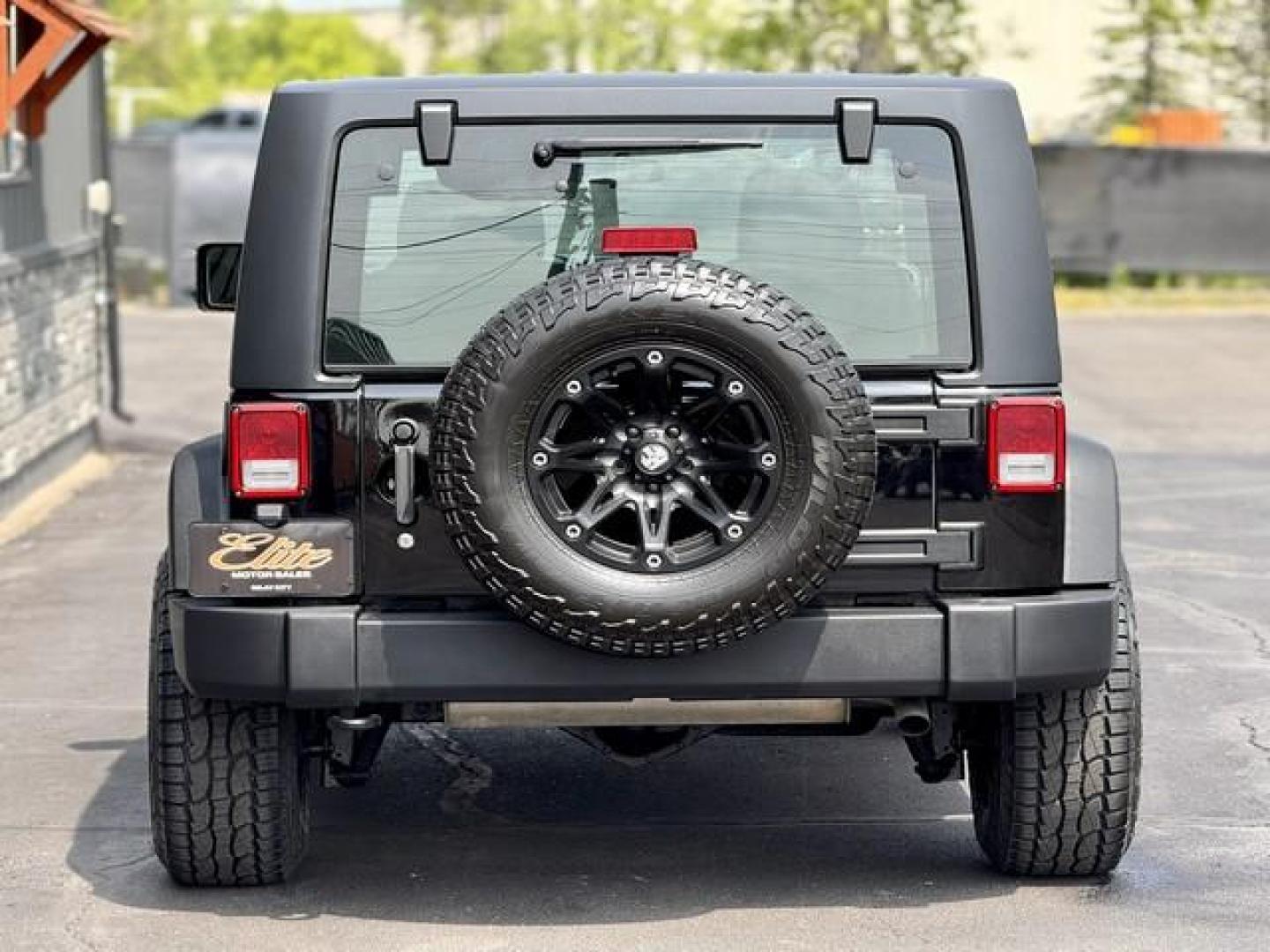 2016 BLACK JEEP WRANGLER (1C4AJWAG0GL) with an V6,3.6L(220 CID),DOHC engine, AUTOMATIC transmission, located at 14600 Frazho Road, Warren, MI, 48089, (586) 776-3400, 42.485996, -82.974220 - Photo#5
